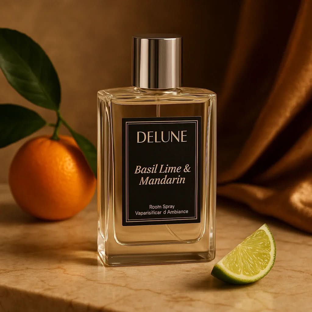 Basil Lime & Mandarin — معطّر للغرف - Delune