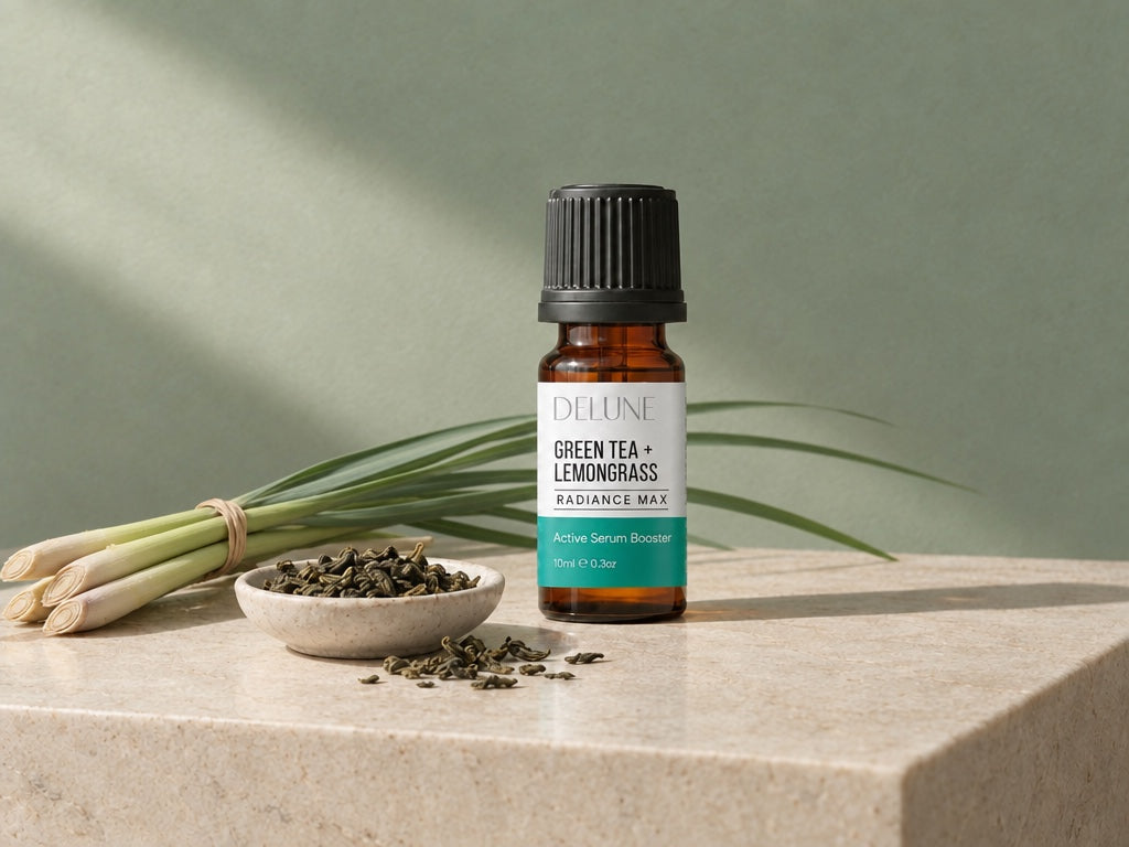 Green Tea + Lemongrass (Radiance) Active Serum Booster