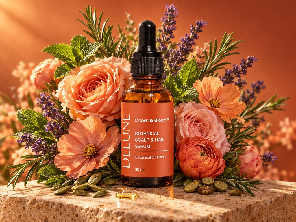 سيروم Crown & Bloom™ النباتي لفروة الرأس والشعر