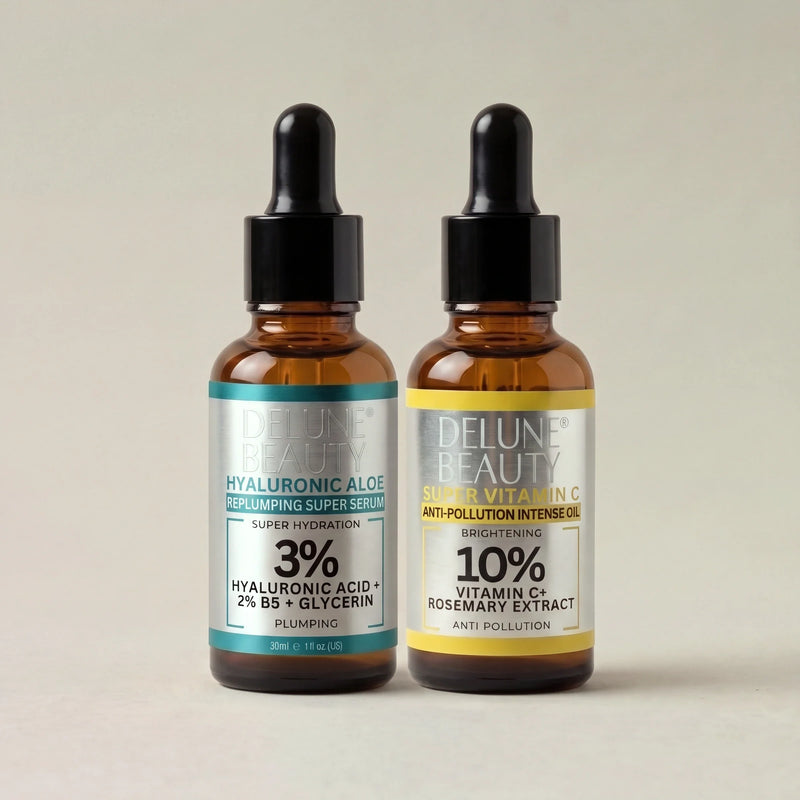 الثنائي حمض الهيالورونيك والصبار B5 وSuper Vitamin C™ - Delune