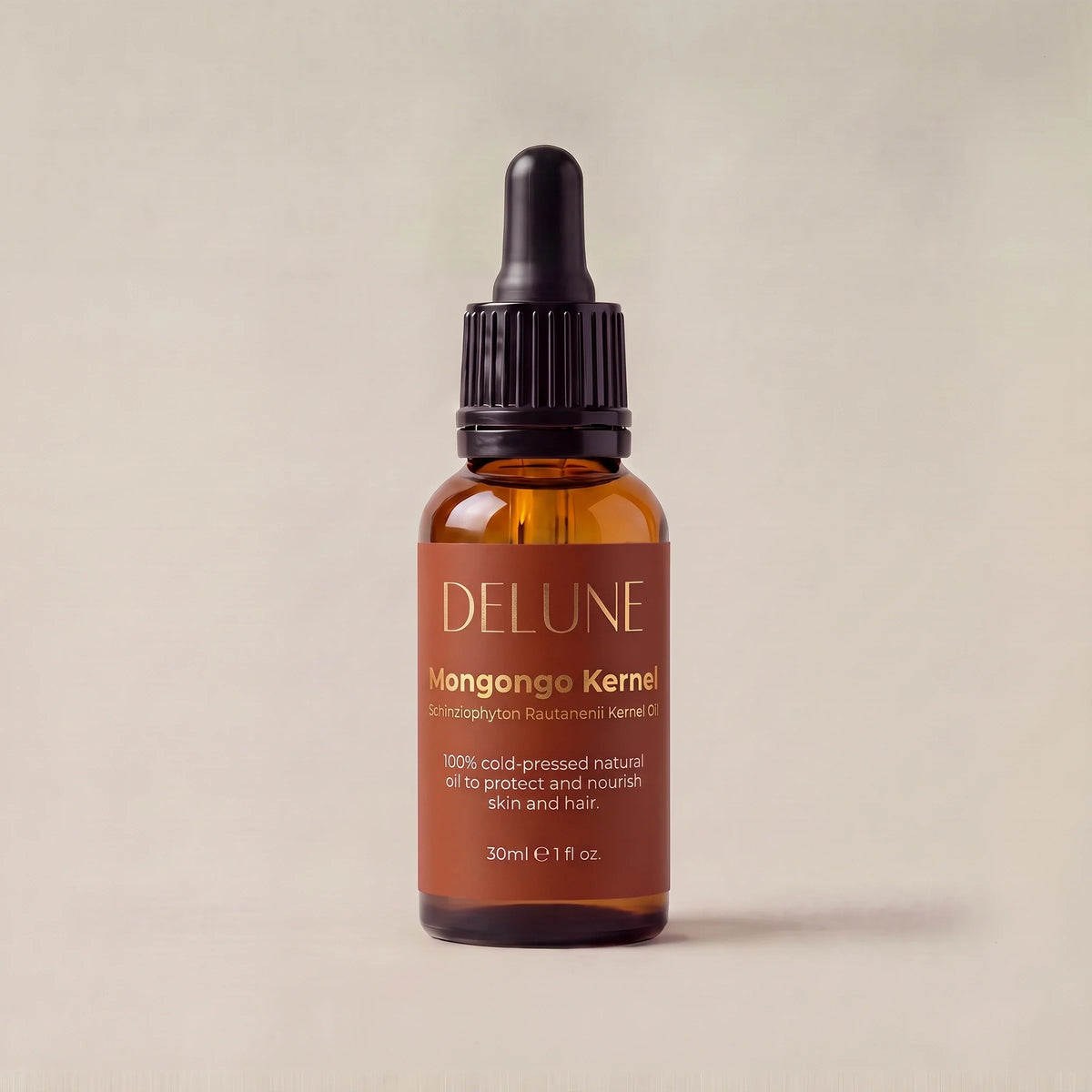 Delune Mongongo Kernel Oil, 30ml dropper bottle