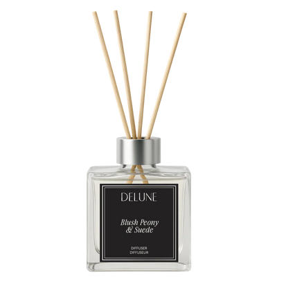 Blush Peony & Suede — فوّاح بالأعواد - Delune
