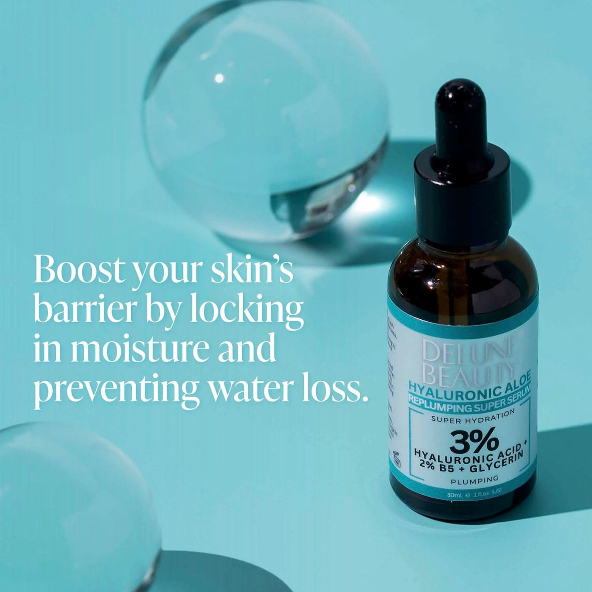 سيروم الوجه Hyaluronic Aloe B5 - Delune