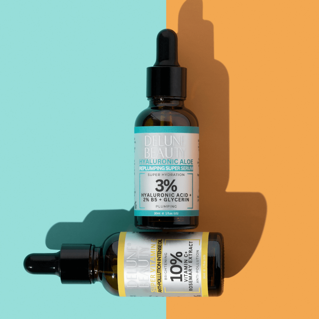 الثنائي حمض الهيالورونيك والصبار B5 وSuper Vitamin C™ - Delune